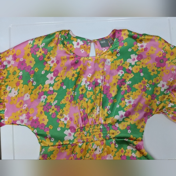 Asos floral long sleeves a-line dress - Picture 11 of 13